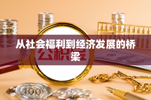 易门从社会福利到经济发展的桥梁