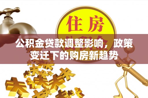 易门公积金贷款调整影响，政策变迁下的购房新趋势