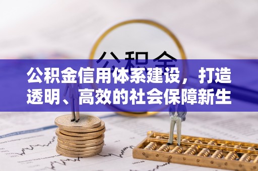 易门公积金信用体系建设，打造透明、高效的社会保障新生态