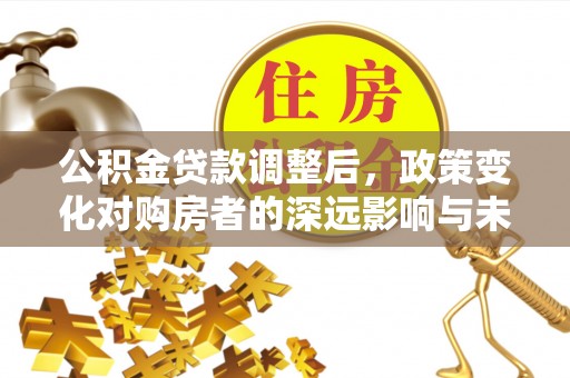 易门公积金贷款调整后，政策变化对购房者的深远影响与未来趋势分析