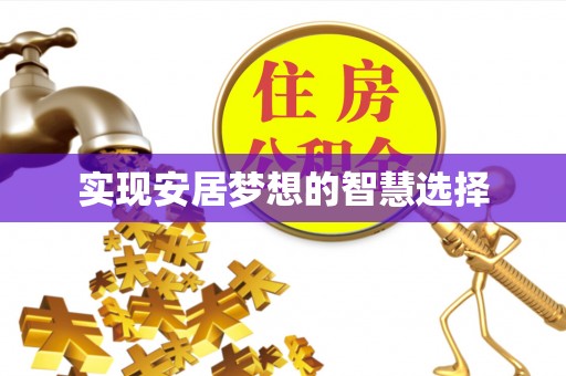 易门实现安居梦想的智慧选择