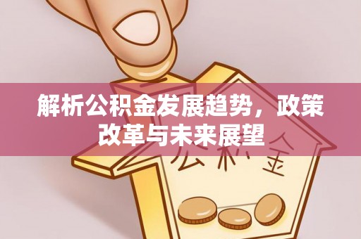 易门解析公积金发展趋势，政策改革与未来展望