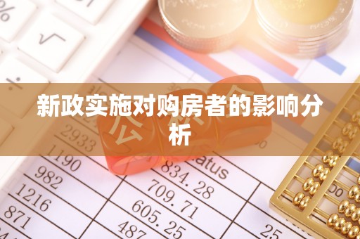 易门新政实施对购房者的影响分析