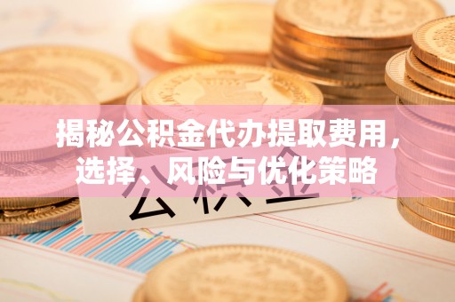 易门揭秘公积金代办提取费用，选择、风险与优化策略
