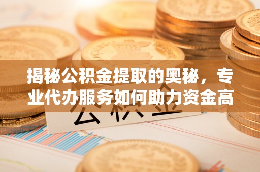 易门揭秘公积金提取的奥秘，专业代办服务如何助力资金高效管理