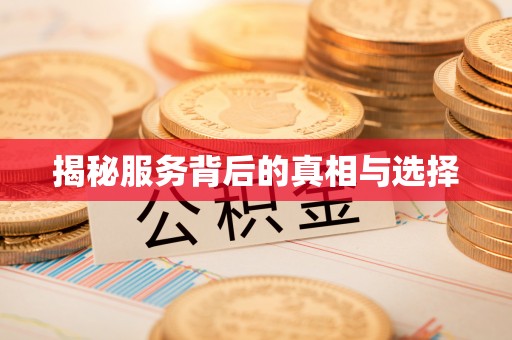 易门揭秘服务背后的真相与选择