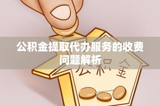 易门公积金提取代办服务的收费问题解析