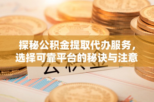 易门探秘公积金提取代办服务，选择可靠平台的秘诀与注意事项