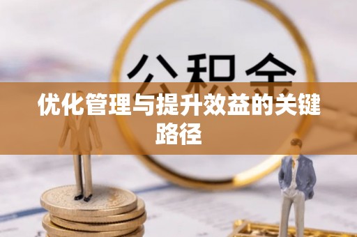易门优化管理与提升效益的关键路径